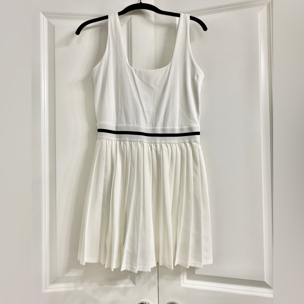 All in Motion White Dress with shorts